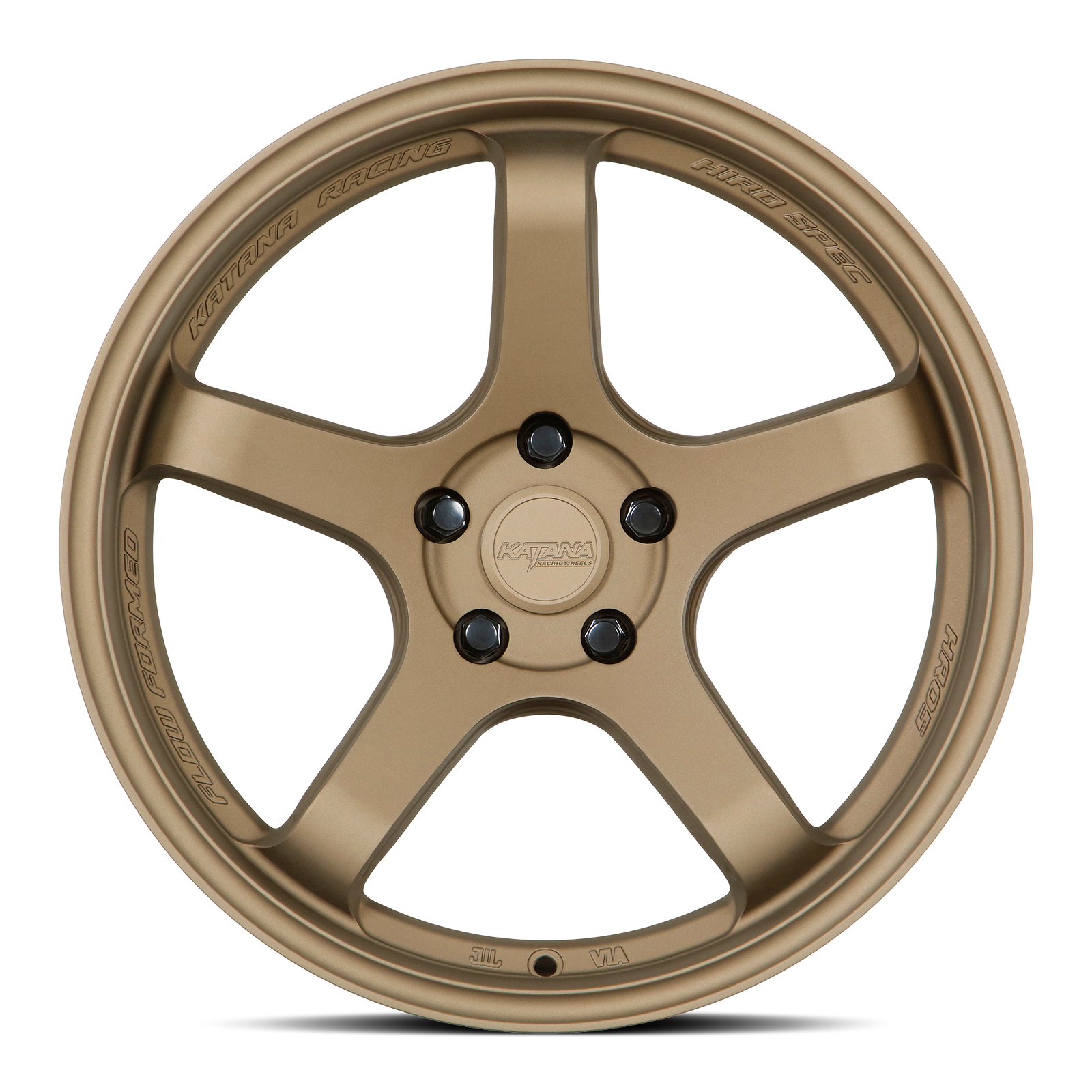 Katana HR05 Matte Bronze 18x9.5 +38 5x100mm 73.1mm - Wheelwiz