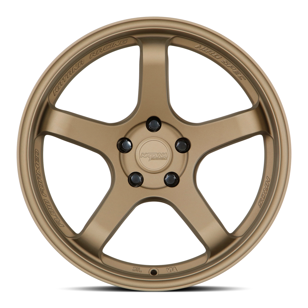 Katana HR05 Matte Bronze 18x9.5 +22 5x120mm 73.1mm