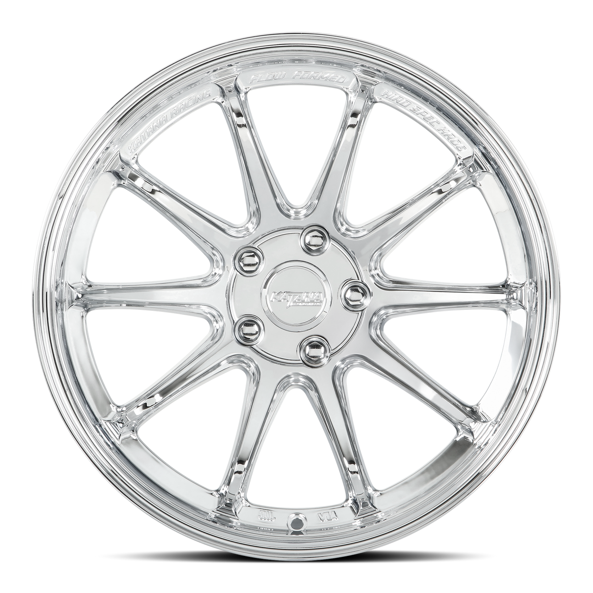 Katana HR06 Chrome 18x9.5 +22 5x114.3mm 73.1mm