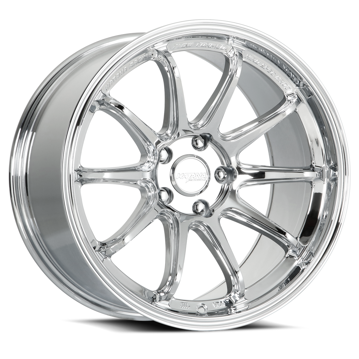 Katana HR06 Chrome 18x10.5 +22 5x100mm 73.1mm