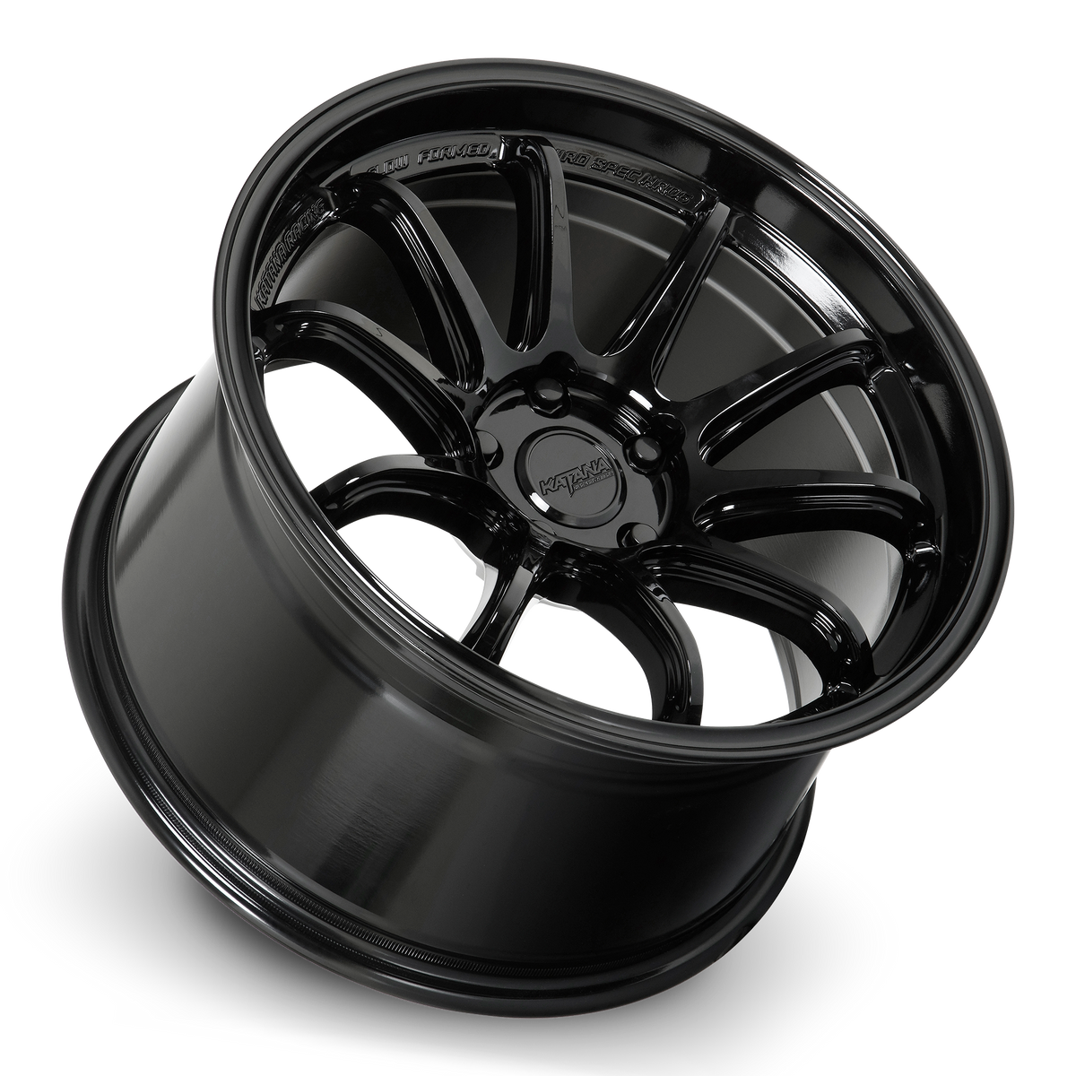 Katana HR06 Gloss Black 18x9.5 +38 5x100mm 73.1mm