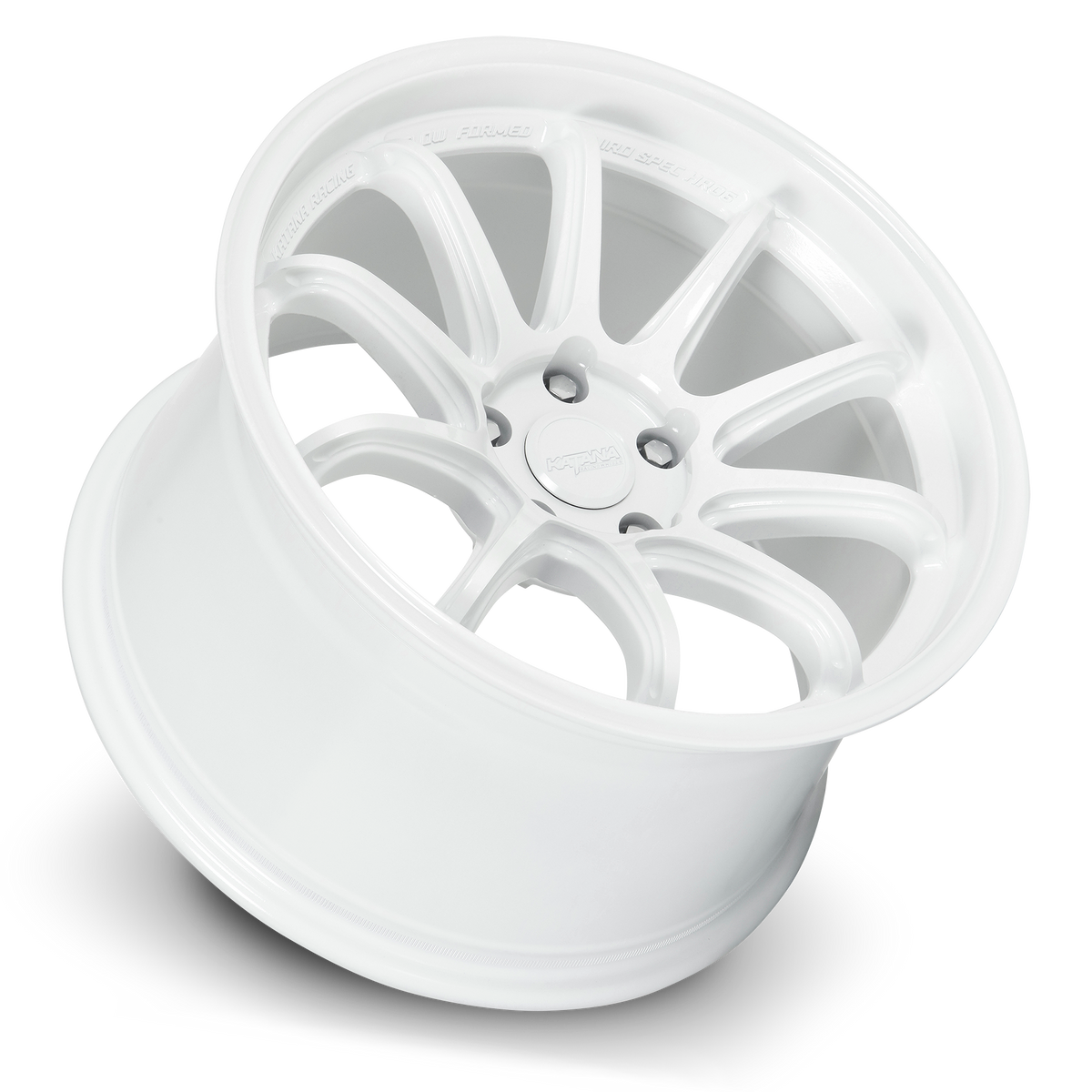 Katana HR06 Gloss White 18x9.5 +22 5x114.3mm 73.1mm