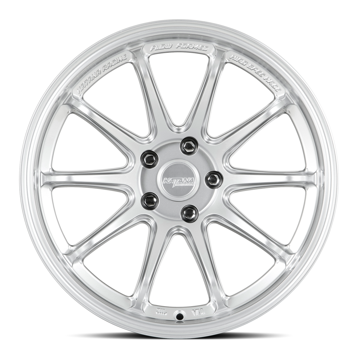 Katana HR06 Hyper Silver 18x8.5 +35 5x120mm 73.1mm