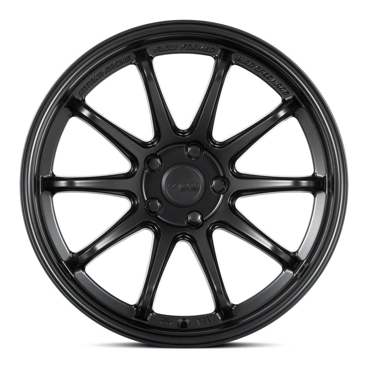 Katana HR06 Matte Black 18x9.5 +22 5x112mm 73.1mm