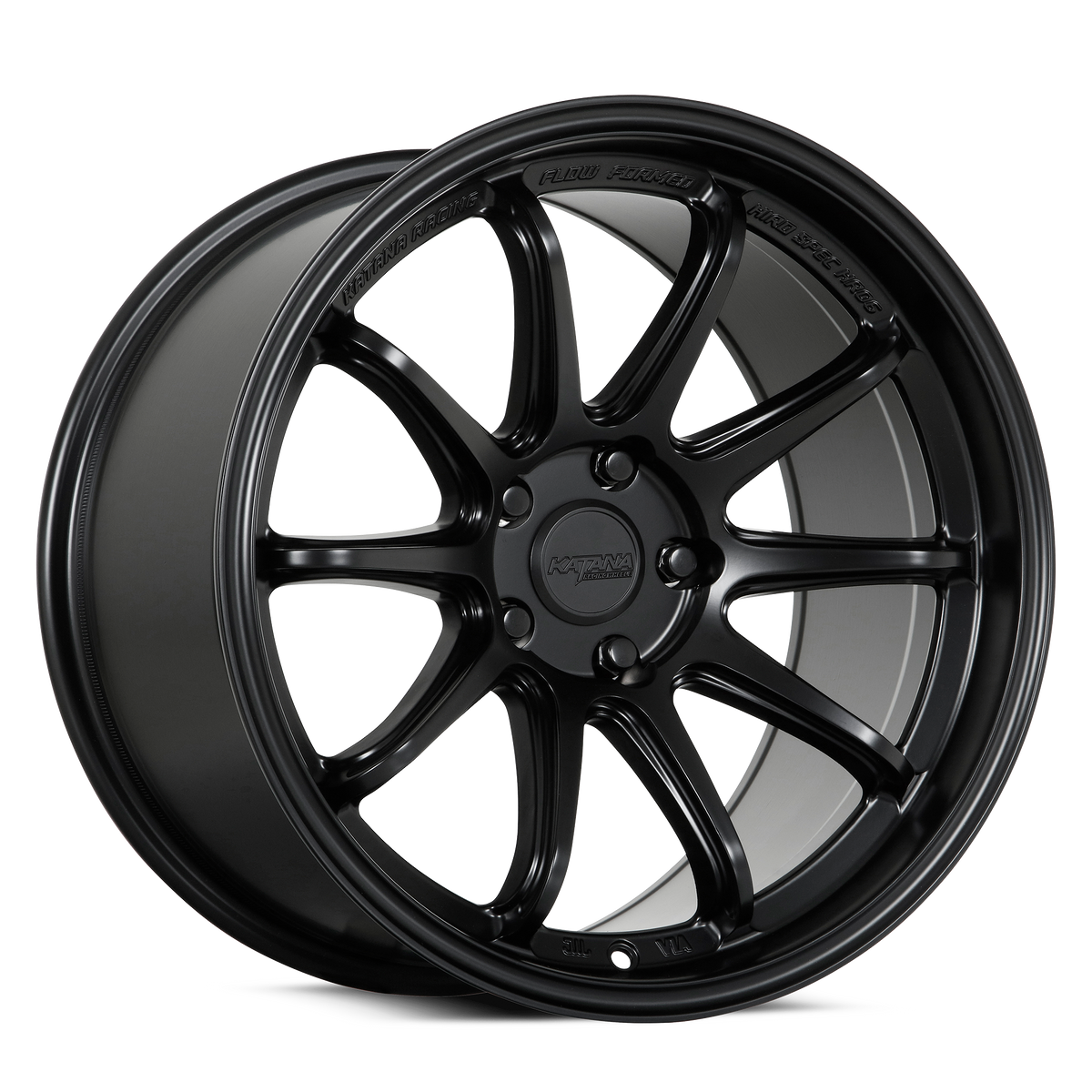 Katana HR06 Matte Black 18x9.5 +22 5x100mm 73.1mm