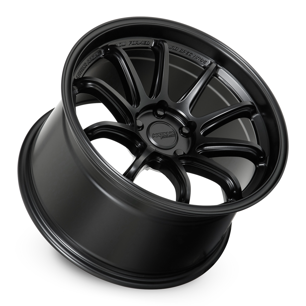 Katana HR06 Matte Black 18x10.5 +22 5x120mm 73.1mm