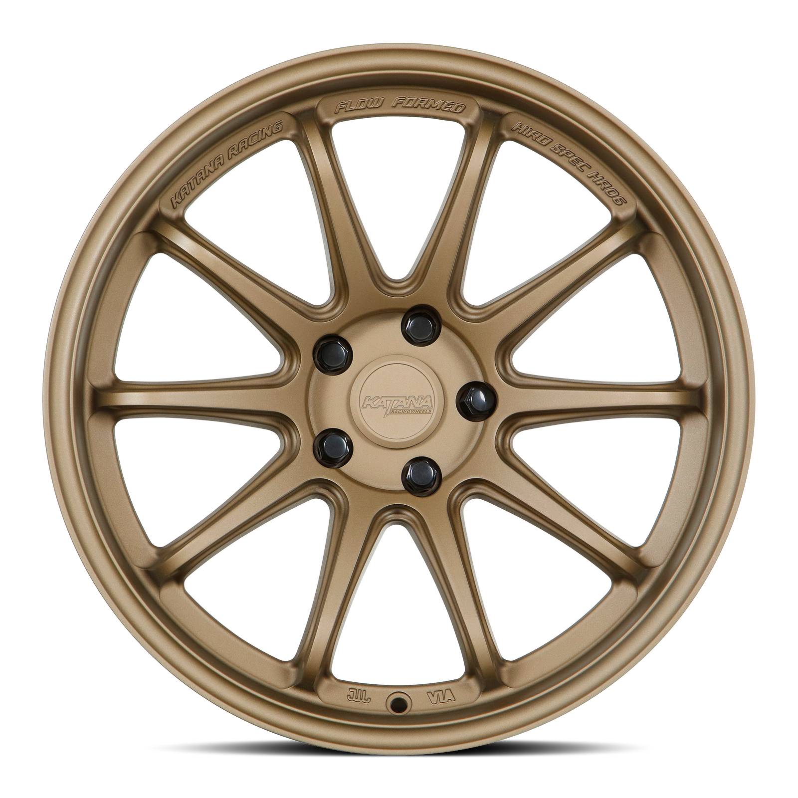 Katana HR06 Matte Bronze 18x10.5 +22 5x112mm 73.1mm - Wheelwiz