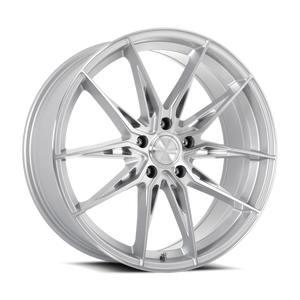 Katana KR10 Gloss Silver Machined Face 18x8 +40 5x100mm 73.1mm