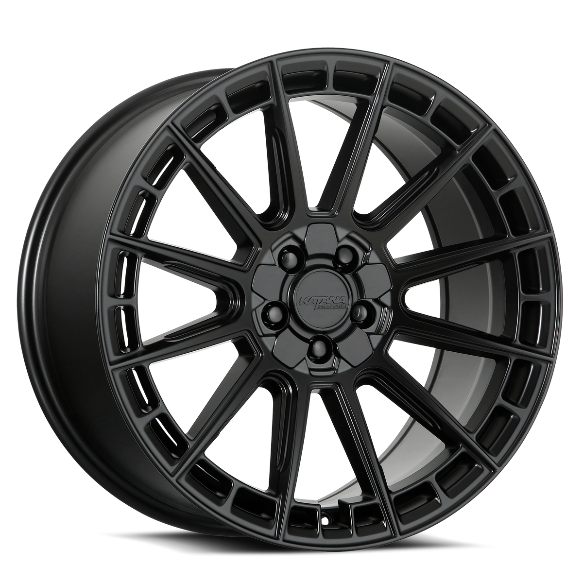 Katana KR11 Matte Black 17x7.5 +40 5x100|5x114.3mm 73.1mm