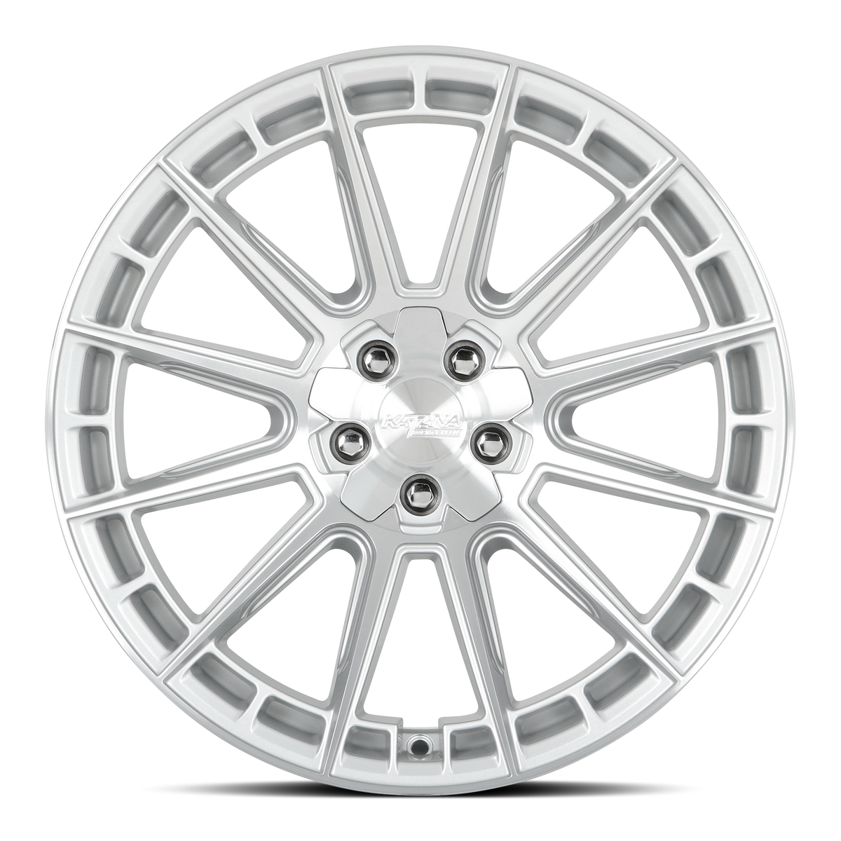 Katana KR11 Gloss Silver Machined Face 17x7.5 +40 5x105|5x114.3mm 73.1mm
