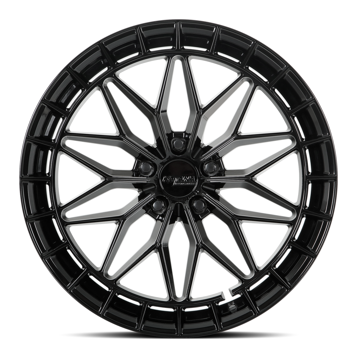 Katana KR12 Gloss Black 20x8.5 +40 5x112mm 73.1mm