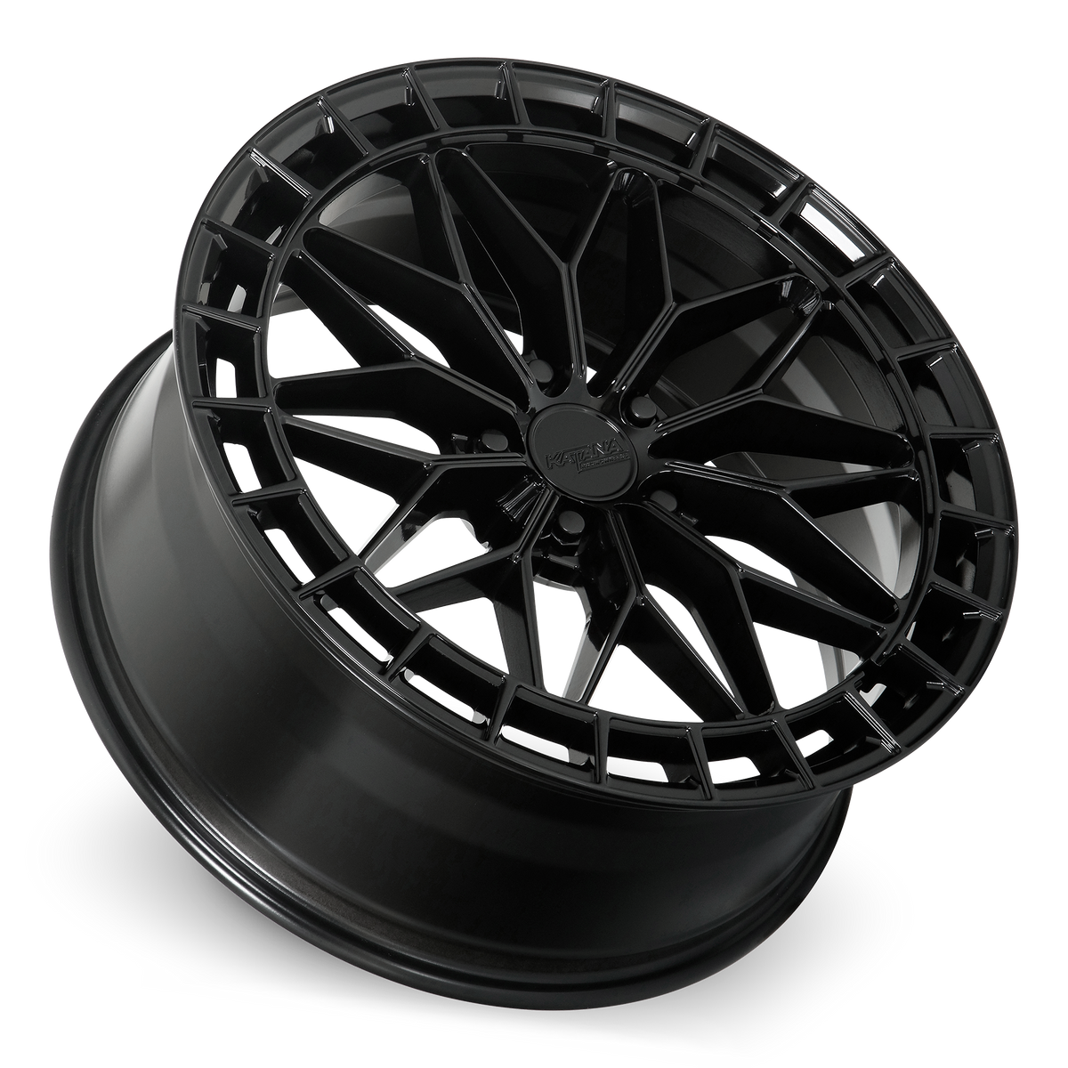 Katana KR12 Gloss Black 20x8.5 +40 5x114.3mm 73.1mm