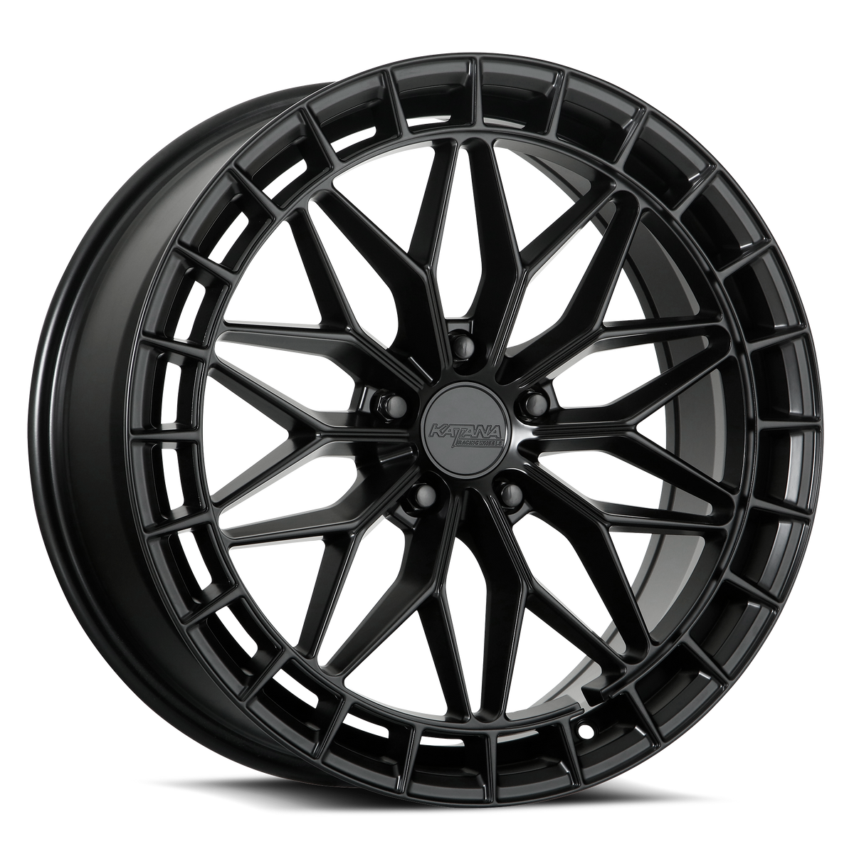 Katana KR12 Matte Black 18x8 +40 5x112mm 73.1mm
