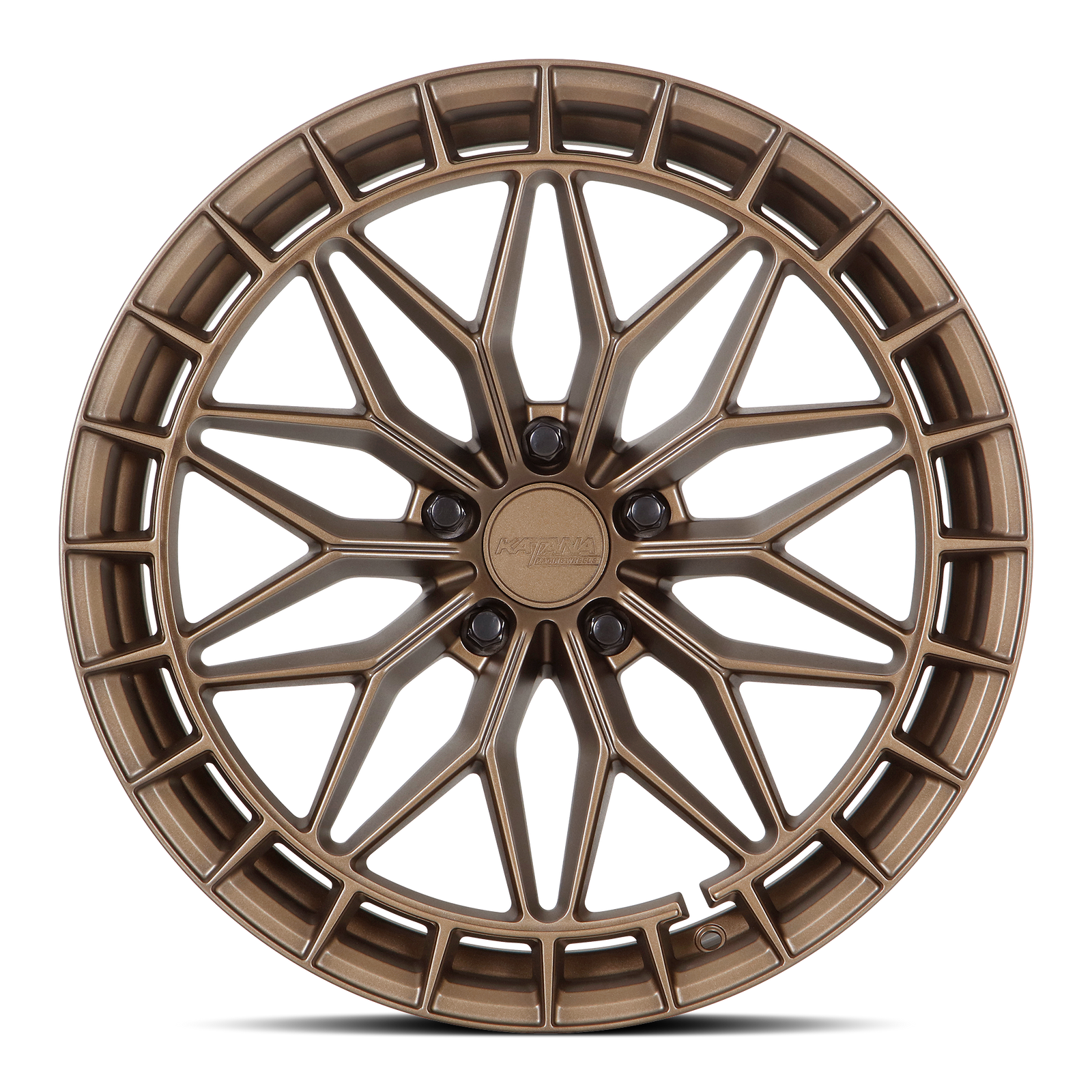 Katana KR12 Matte Bronze 18x8 +40 5x105mm 73.1mm - Wheelwiz