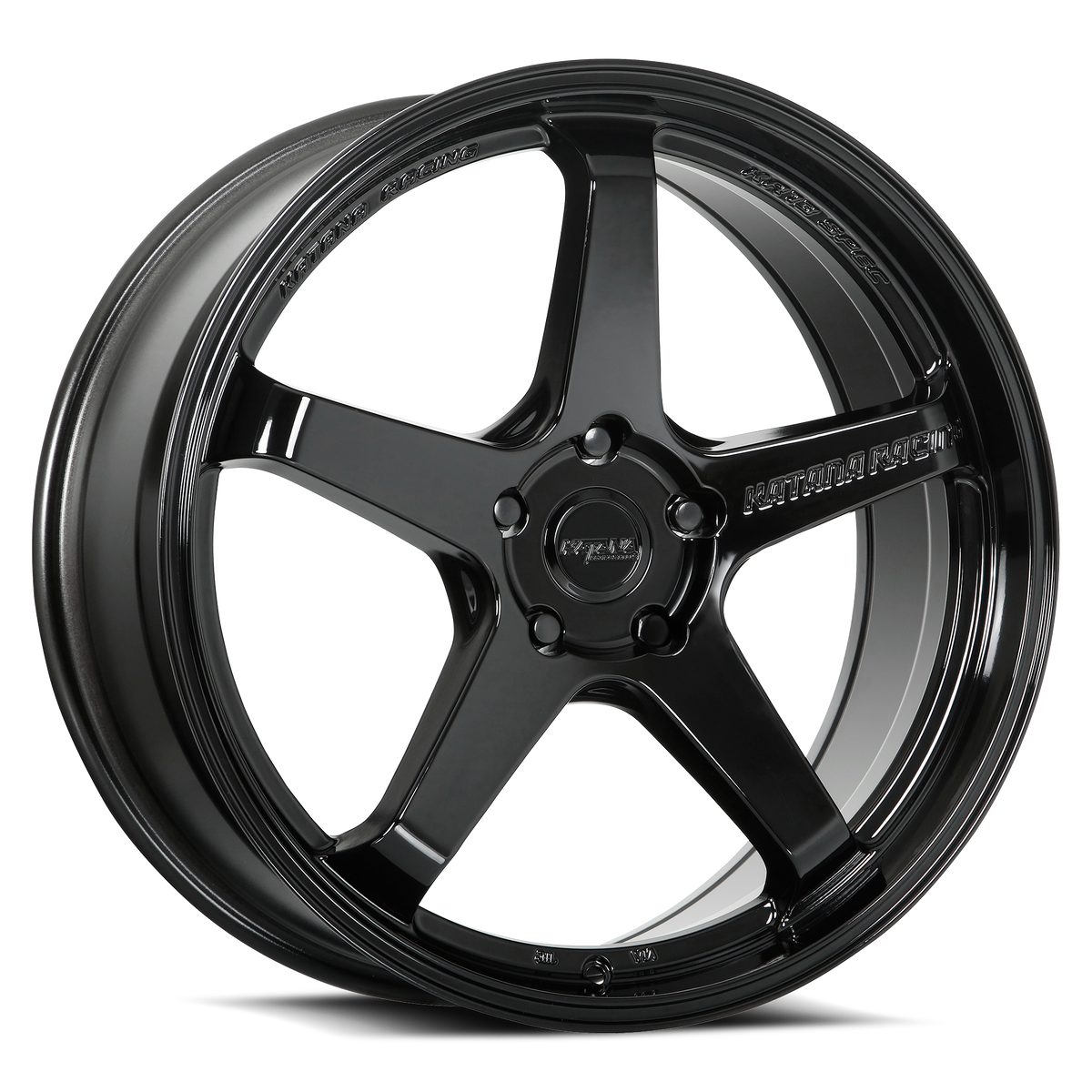 Katana KR13 Gloss Black 17x7.5 +40 5x108mm 73.1mm