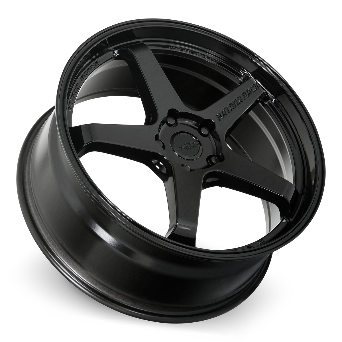 Katana KR13 Gloss Black 17x7.5 +40 5x114.3mm 73.1mm