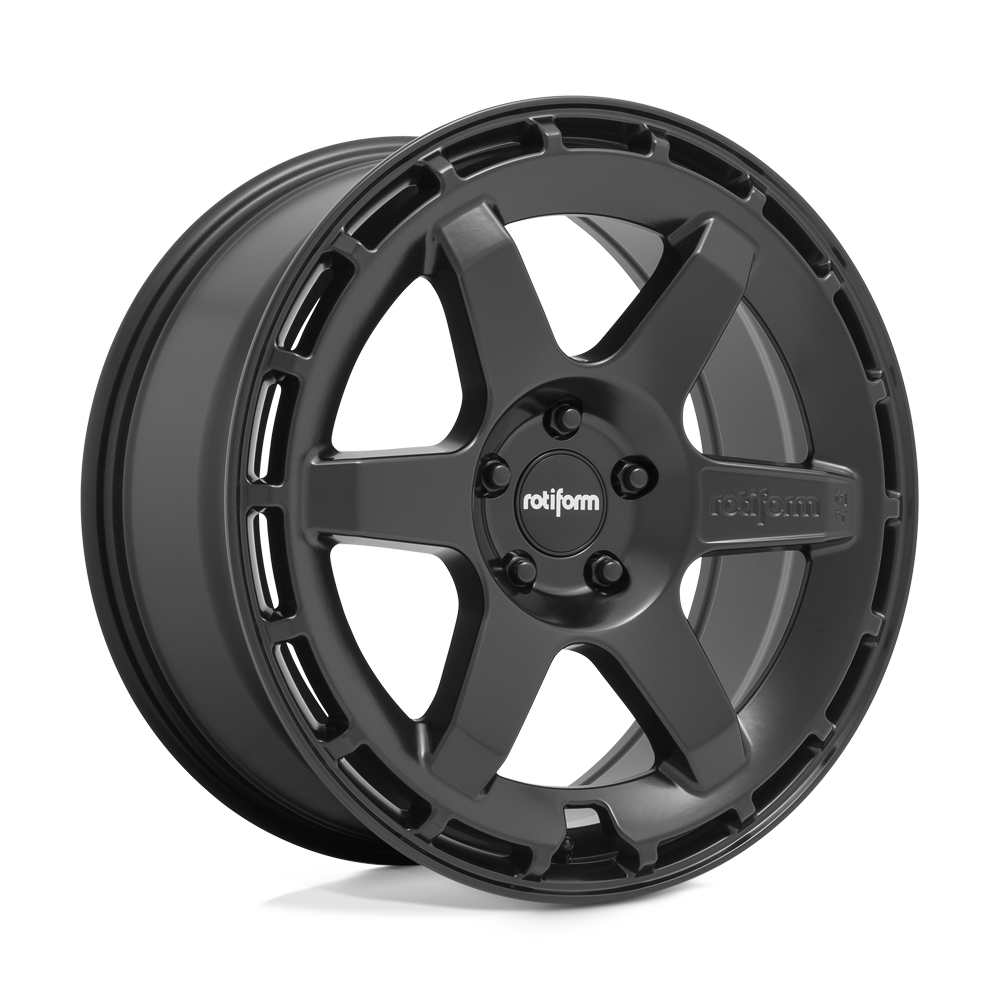 Rotiform R186 KB1 Matte Black 19x8.5 +35 Custom 66.6mm - WheelWiz