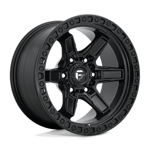 Fuel Offroad D697 KICKER Matte Black 18x9 -12 5x127mm 71.5mm - WheelWiz