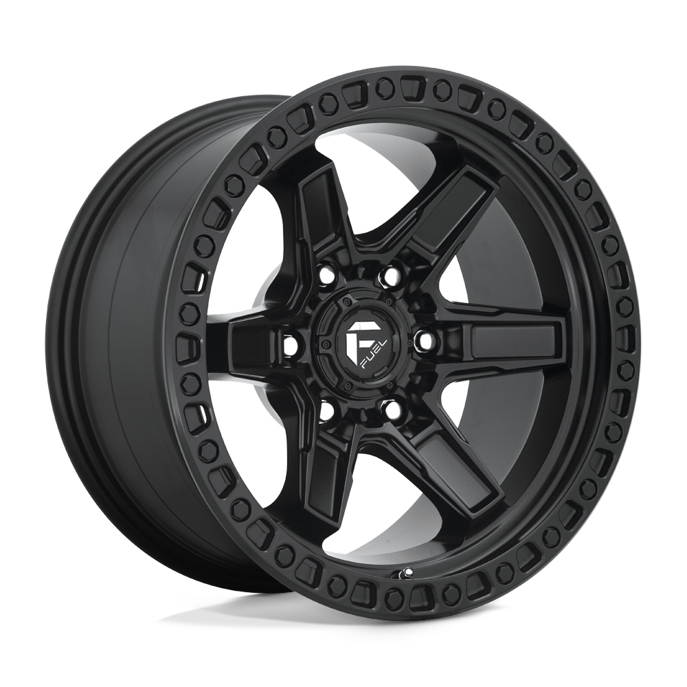 Fuel Offroad D697 KICKER Matte Black 18x9 -12 5x127mm 71.5mm - WheelWiz
