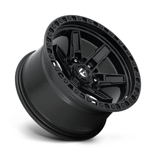 Fuel Offroad D697 KICKER Matte Black 17x9 +1 6x114.3mm 66.3mm - Wheelwiz