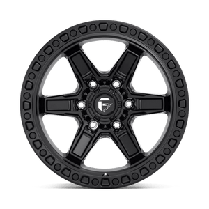 Fuel Offroad D697 KICKER Matte Black 17x9 +1 6x114.3mm 66.3mm