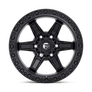 Fuel Offroad D697 KICKER Matte Black 18x9 +01 6x139.7mm 106.1mm - WheelWiz