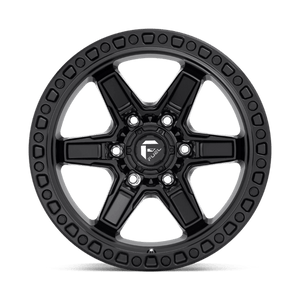 Fuel Offroad D697 KICKER Matte Black 17x9 +1 6x139.7mm 106.1mm - Wheelwiz