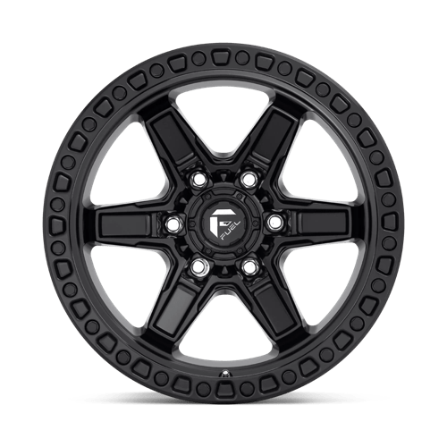 Fuel Offroad D697 KICKER Matte Black 20x10 -18 6x135mm 87.1mm - WheelWiz