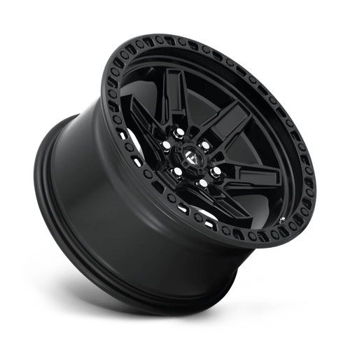 Fuel Offroad D697 KICKER Matte Black 17x9 +12 6x114.3mm 66.1mm - Wheelwiz