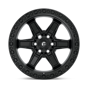 Fuel Offroad D697 KICKER Matte Black 17x9 +12 6x114.3mm 66.1mm - Wheelwiz