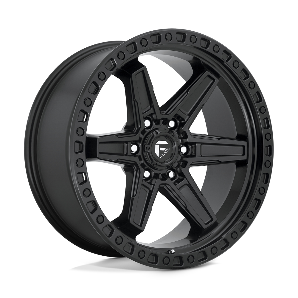 Fuel Offroad D697 KICKER Matte Black 20x9 +1 6x139.7mm 106.1mm - WheelWiz