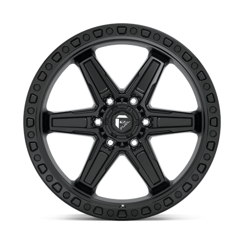Fuel Offroad D697 KICKER Matte Black 20x9 +1 6x139.7mm 106.1mm - WheelWiz