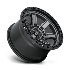 Fuel Offroad D698 KICKER Matte Gun Metal Black Bead Ring 20x10 -18 6x139.7mm 106.1mm - WheelWiz