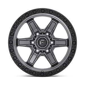 Fuel Offroad D698 KICKER Matte Gunmetal Black Bead Ring 20x9 +1 5x150mm 110.1mm - Wheelwiz