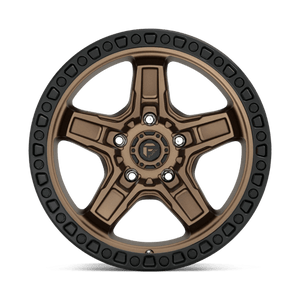 Fuel Offroad D699 KICKER Matte Bronze Black Bead Ring 17x9 -12 5x127mm 71.5mm - Wheelwiz