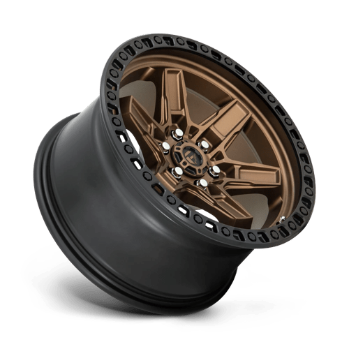Fuel Offroad D699 KICKER Matte Bronze Black Bead Ring 17x9 +12 6x114.3mm 66.1mm - Wheelwiz