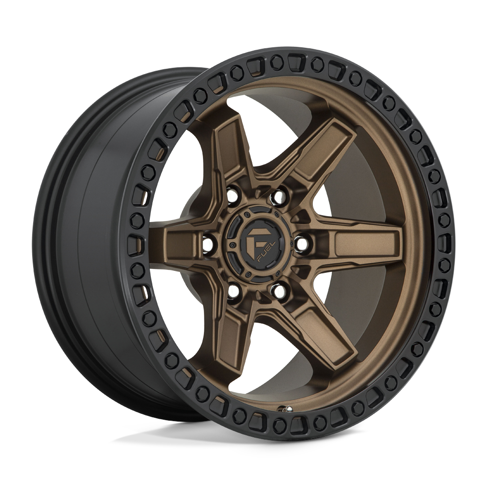 Fuel Offroad D699 KICKER Matte Bronze Black Bead Ring 18x9 +01 5x150mm 110.1mm - WheelWiz