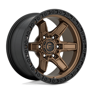 Fuel Offroad D699 KICKER Matte Bronze Black Bead Ring 18x9 -12 5x127mm 71.5mm - WheelWiz