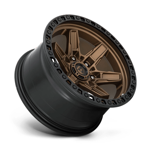Fuel Offroad D699 KICKER Matte Bronze Black Bead Ring 17x9 -12 6x139.7mm 106.1mm - Wheelwiz