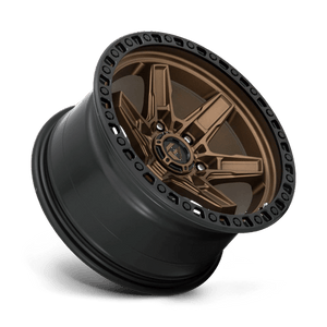 Fuel Offroad D699 KICKER Matte Bronze Black Bead Ring 17x9 -12 6x139.7mm 106.1mm - Wheelwiz