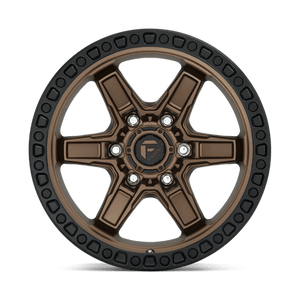 Fuel Offroad D699 KICKER Matte Bronze Black Bead Ring 17x9 -12 6x135mm 87.1mm - Wheelwiz