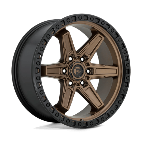 Fuel Offroad D699 KICKER Matte Bronze Black Bead Ring 20x9 +1 6x139.7mm 106.1mm - Wheelwiz