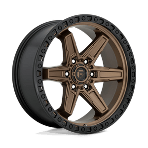 Fuel Offroad D699 KICKER Matte Bronze Black Bead Ring 20x9 +1 6x139.7mm 106.1mm - Wheelwiz