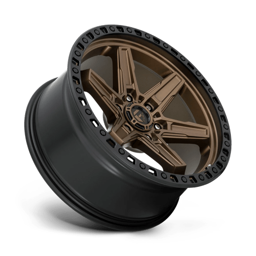 Fuel Offroad D699 KICKER Matte Bronze Black Bead Ring 20x9 +1 6x139.7mm 106.1mm - Wheelwiz