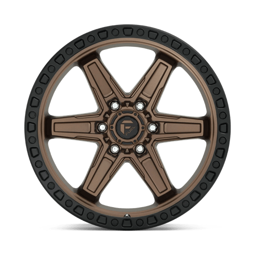 Fuel Offroad D699 KICKER Matte Bronze Black Bead Ring 20x9 +1 6x139.7mm 106.1mm - Wheelwiz