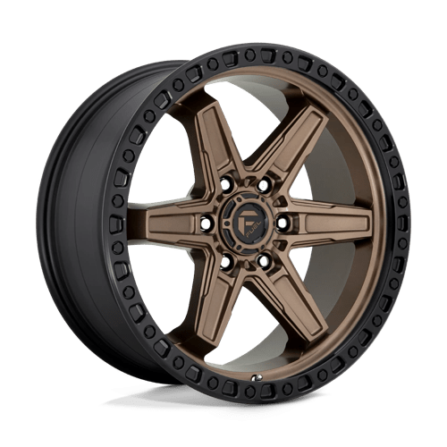 Fuel Offroad D699 KICKER Matte Bronze Black Bead Ring 20x9 +20 6x114.3mm 66.1mm - Wheelwiz