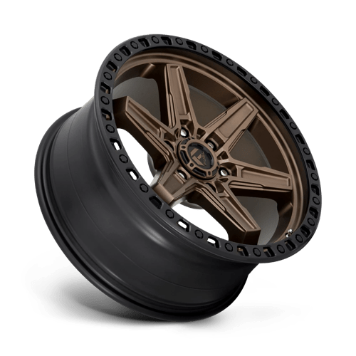 Fuel Offroad D699 KICKER Matte Bronze Black Bead Ring 20x9 +20 6x139.7mm 106.1mm - Wheelwiz