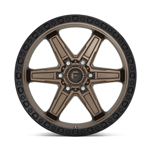Fuel Offroad D699 KICKER Matte Bronze Black Bead Ring 20x9 +20 6x114.3mm 66.1mm - Wheelwiz