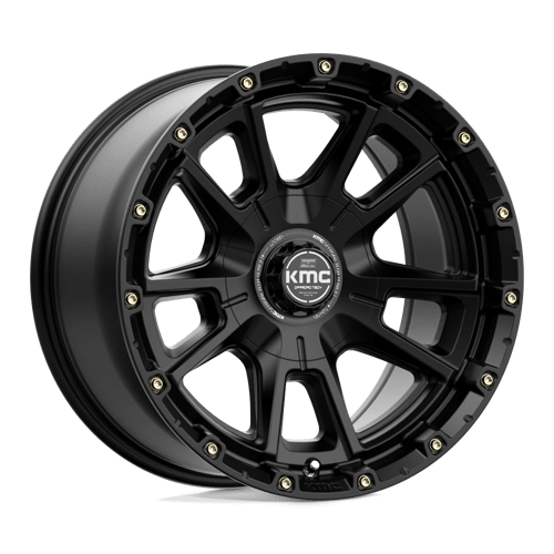 KMC KM100 SYNC Satin Black 17x9 +18 5x127|5x139.7mm 78.1mm - Wheelwiz