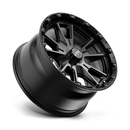 KMC KM100 SYNC Satin Black W/ Gray Tint 17x9 +18 6x114.3|6x139.7mm 78.1mm - Wheelwiz